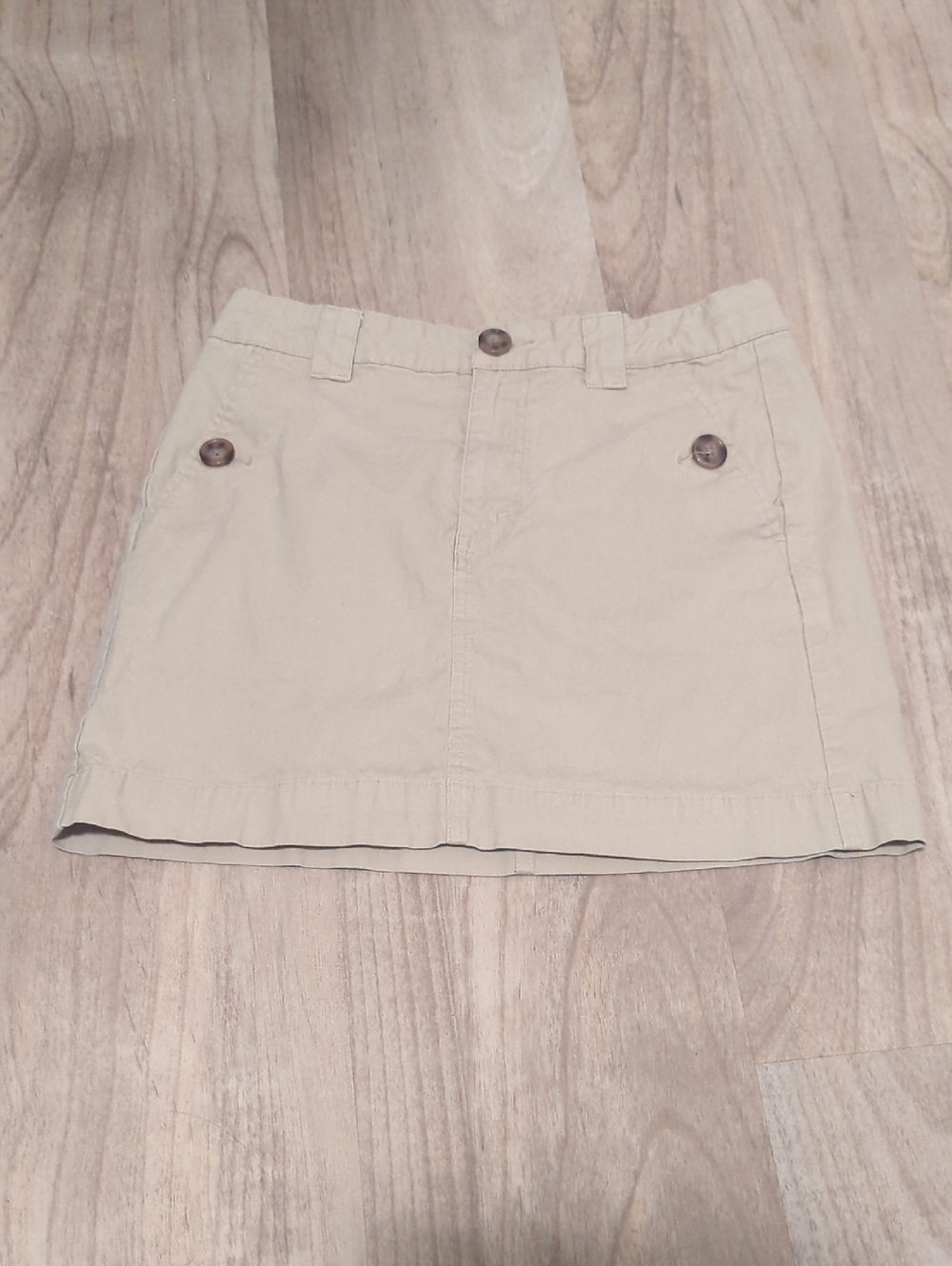 Khaki Mini Skirt Sz2